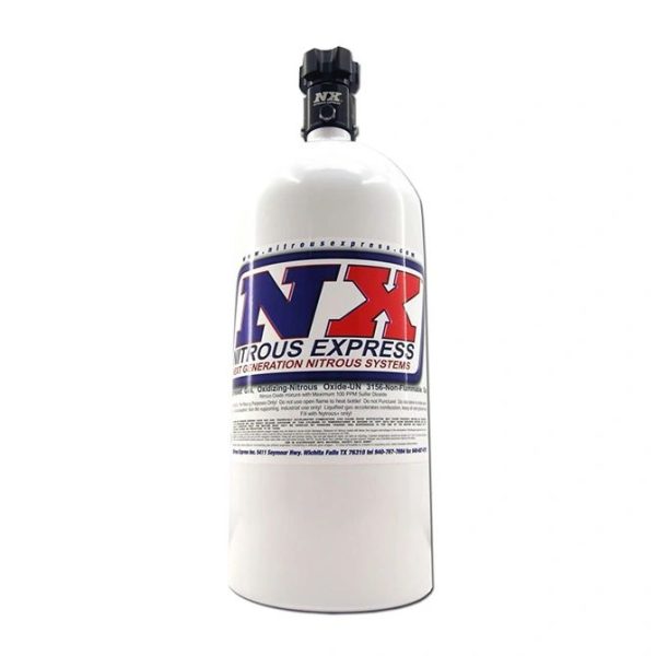 10Lb Bottle, Lightning 500 Valve, 6AN Nipple (6.89 Dia. X 20.19