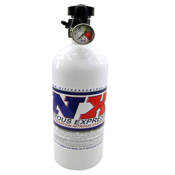 10 Lb Bottle W/ Lightning 500 Valve (6.89 Dia. X 20.19 Tall) W/