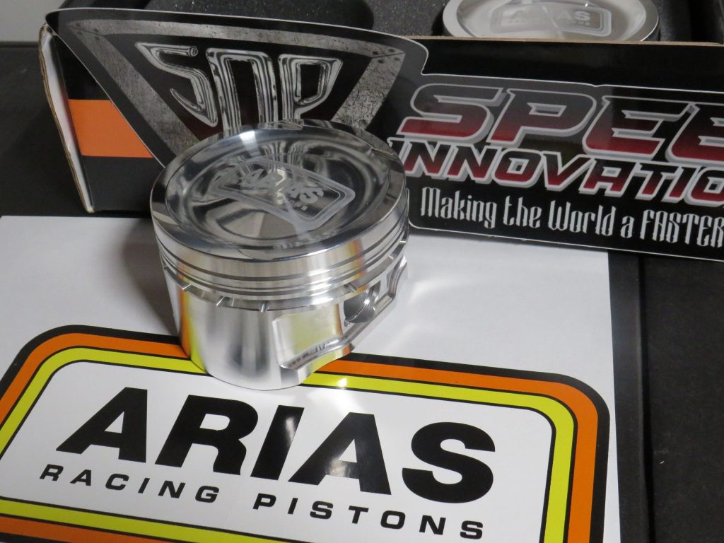3RZ 0.020" Bore 9.0:1 Arias pistons
