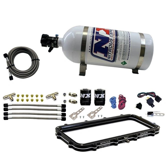 Holley High Ram Plenum Plate System W/ 10Lb Bottle