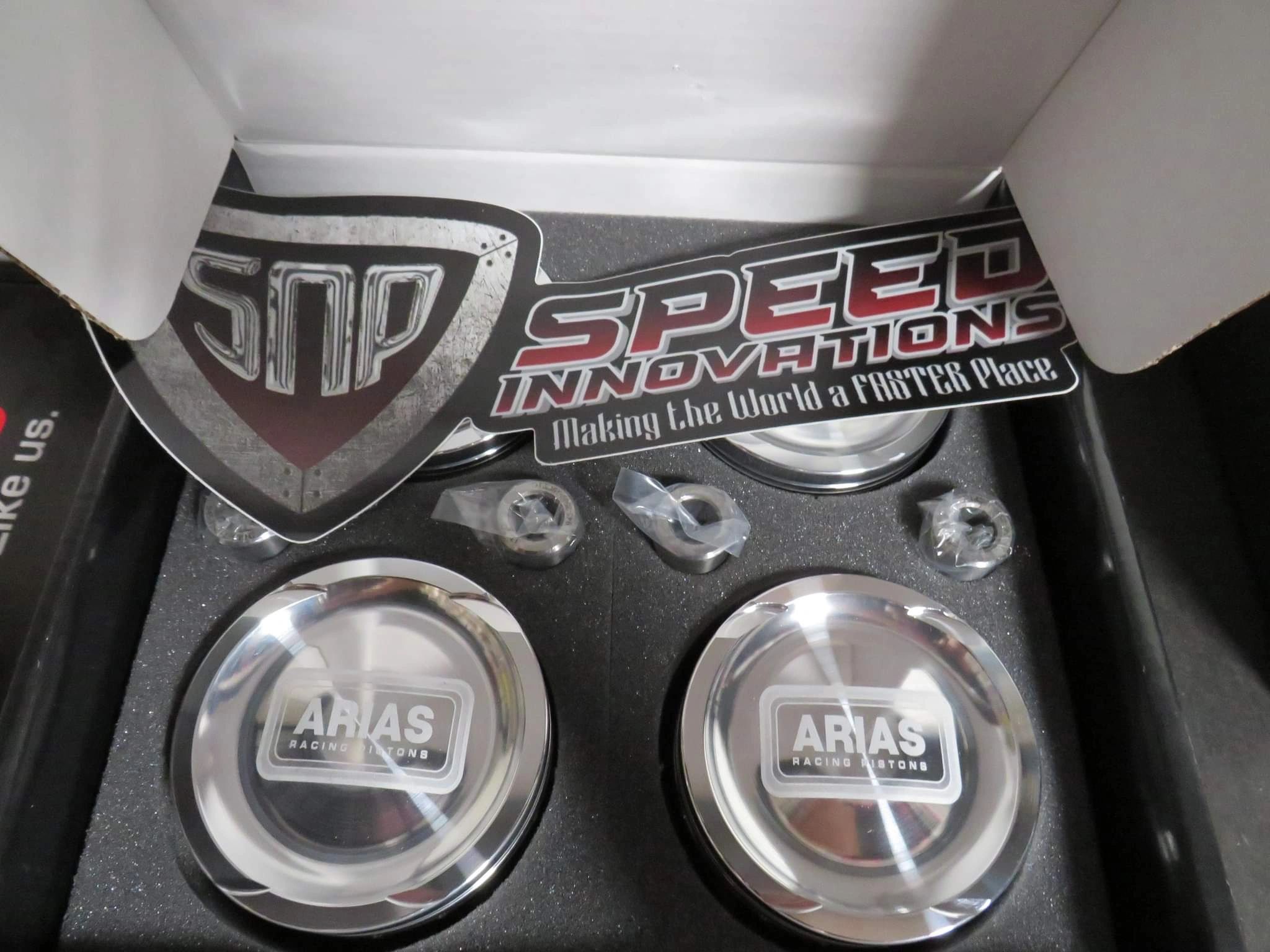 2RZ Standard Bore 9.0:1 Arias pistons